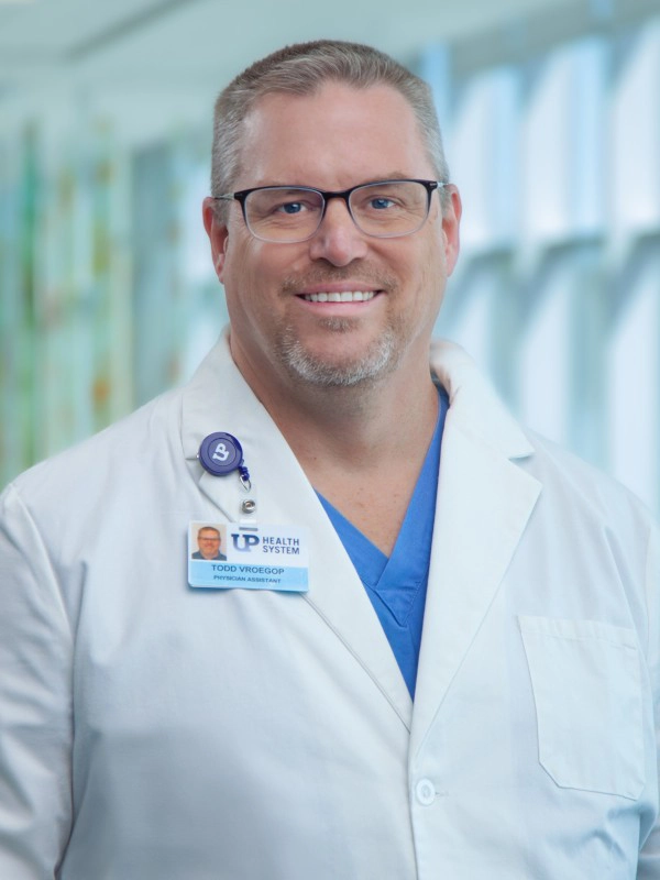 Todd Vroegen, PA-C Headshot